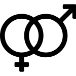 Venus Mars SVG Icon